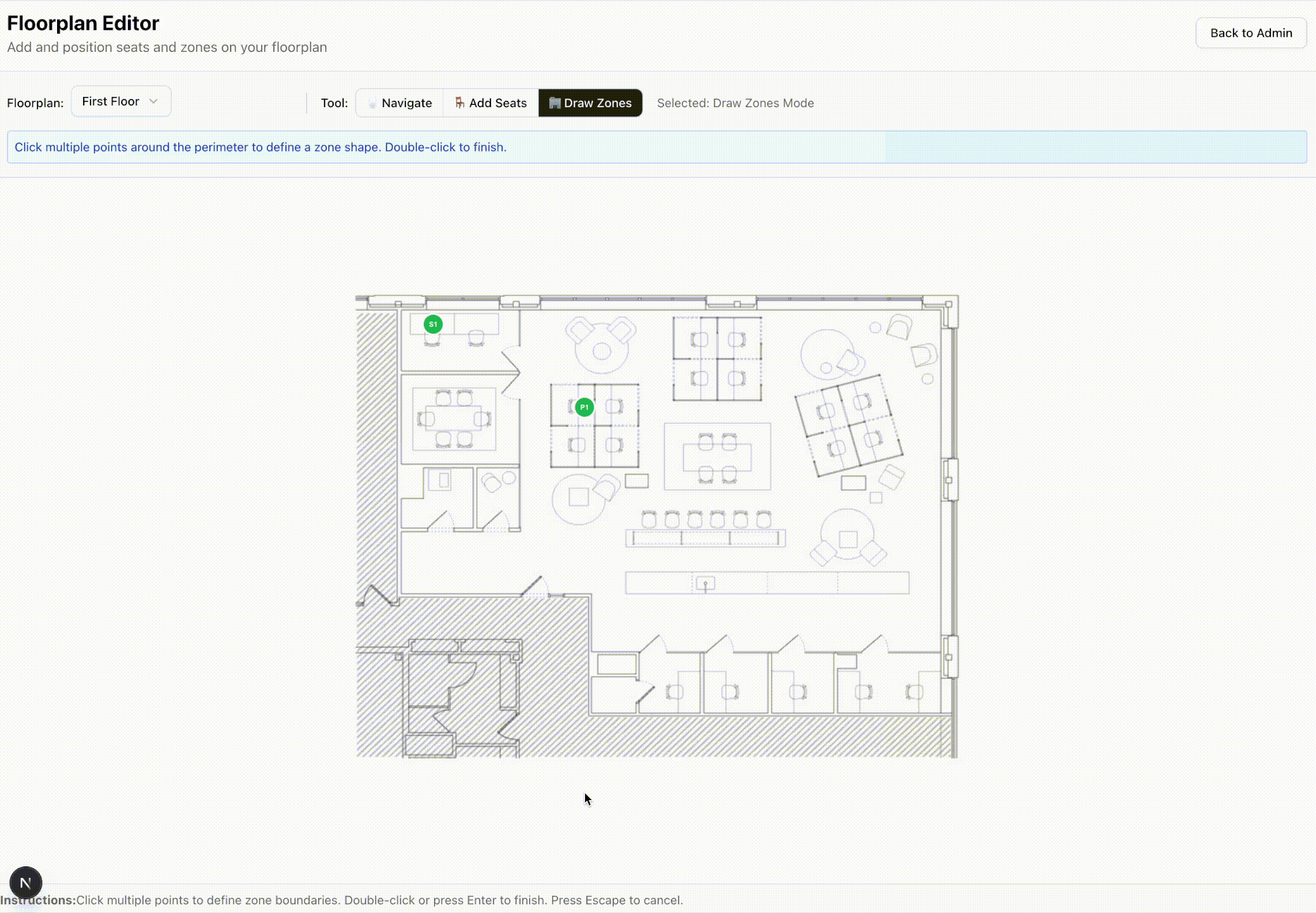 adding zones
