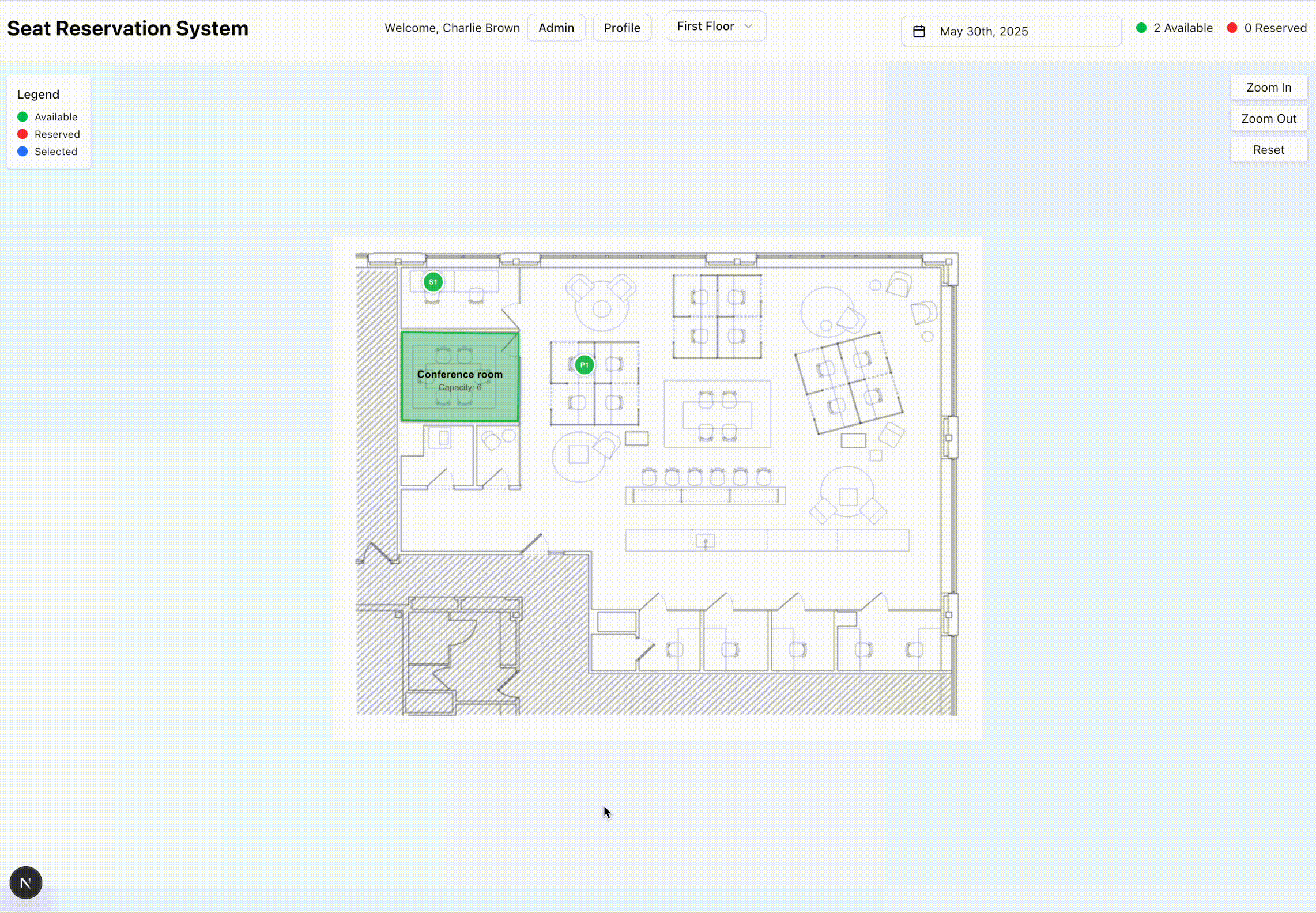 easy reservation and details